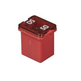 Low Profile JCASE High Amp Fuses-50 Amps Red (Sold Individually)