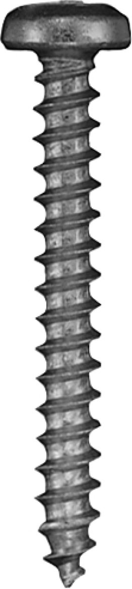 Sheet Metal Screw Square Drive Pan Head Plain Finish 18-8 Stainless Steel #8 x 1 (50 per pack)