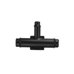 Hose and Tubing Connectors Tee Universal Hose Connectors Tee Connector - Plastic General-Purpose Tube x Tube x Tube 3/8x3/8 (25 per pack)