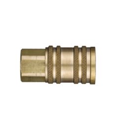 Heavy-Duty Quick Disconnect Coupler Brass 1/4 ARO 210 Female NPTF 1/4-18 (2 per pack)