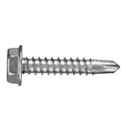 Self-Drilling Screw Hex Head Plain Finish 410 Stainless Steel #8 x 3/4 (50 per pack)