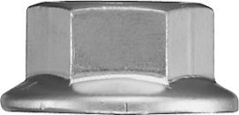 Flange Nut Property Class 8 Zinc Finish Steel M6-1.0 (50 per pack)