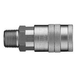 Dixon - Heavy-Duty Quick Disconnect Coupler 1/4 Standard Industrial Male NPTF 1/4-18 (2 per pack)