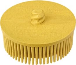 3M™ - Scotch-Brite™ Roloc™ Bristle Disc 1 Diameter 80 Grit Yellow (Sold Individually)