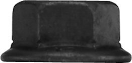 Flange Nut Property Class 10 Plain Finish Alloy Steel M6-1.0 (50 per pack)