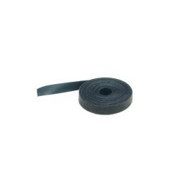 Cable Ties-Hook and Loop Roll 15' Length 1 Width Black (Sold Individually)
