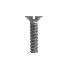 Machine Screw Slotted Flat Head Zinc Finish Steel M5 x 10mm (100 per pack)