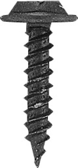 Phillips Round Washer Head Sheet Metal Screw - #8 Diameter 1/2 Length Black Oxide Finish (50 per pack)
