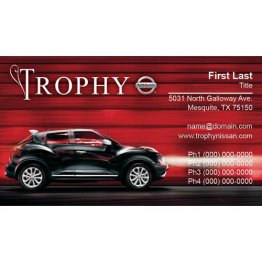 Trophy Nissan Business Cards - Juke