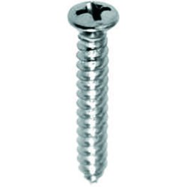 Self-Tapping Phillips Oval Head Screw (100 per pack)