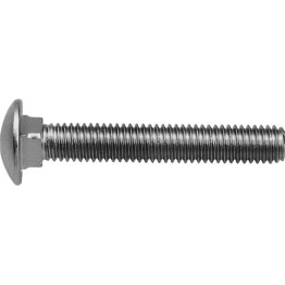 Carriage Bolt Grade 5 Steel Zinc Finish 3/8-16 x 2-1/2 (50 per pack)