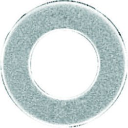 Flat Washer Property Class 10 Thru-Hardened Zinc Finish Steel M7 (100 per pack)