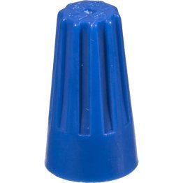 Standard Temp 221 F Max Wire Connectors-22-14 AWG 300/1000 Volts Blue (100 per pack)