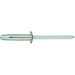 Star-Type Blind Rivet Aluminum .040 - .354 Grip Range 3/16 Flange Diameter (100 per pack)