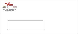 Van Chevrolet (AZ) Window Envelope - 5000 ct