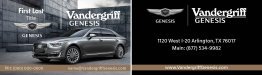 Vandergriff Genesis Business Card