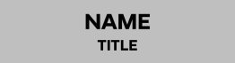 Vandergriff Hyundai Name Badge
