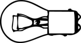 Bulb-12V Miniature Double Contact Index Bayonet/Nickel-Base Type 2 400 Life Hours 323 Candlepower Industry Designation/Number -1157LL (10 per pack)