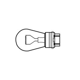 Bulb-12V Miniature Single Contact Wedge-Base Type 2 000 Life Hours 32 Candlepower Industry Designation/Number -3156LL (10 per pack)