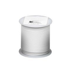 Cross Linked Primary Wire-10 AWG White 100' Length (Sold Individually)