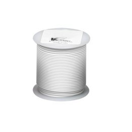 Cross Linked Primary Wire-14 AWG White 100' Length (Sold Individually)