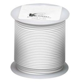 Cross Linked Primary Wire-16 AWG White 100' Length (Sold Individually)