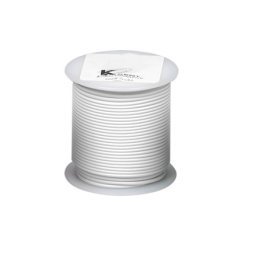 Cross Linked Primary Wire-20 AWG White 100' Length (Sold Individually)
