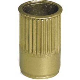 Diamond Grip II Threaded Insert Yellow Zinc Finish M4-0.7 (25 per pack)