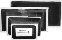 Tire Repair Center-Over Injury Radial Patches Large Passenger Car Tire Patch (10 per pack)