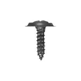 Phillips Oval Washer Head Trim Screw - #10 Diameter; 5/8 Length; No. 8 Washer Head; Phillips Drive; Oval Washer Head; Steel; Black Phosphate Finish; Sheet Metal Screw (50 per pack)