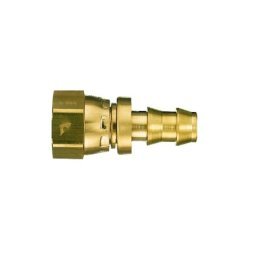 Barb-Lok Hose End 3/8 (-6) Female Flare SAE 45 Degree 5/8-18 (-6) (5 per pack)