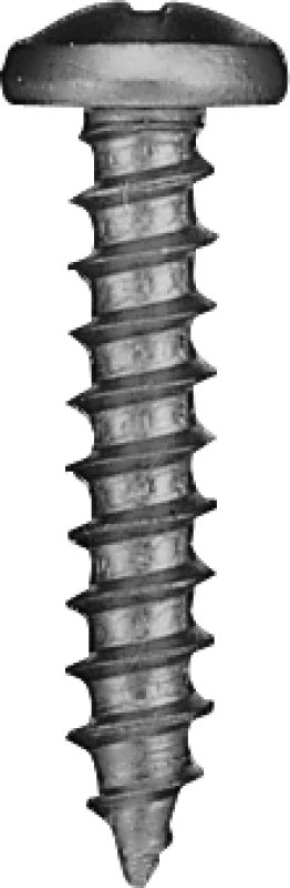Sheet Metal Screw Phillips Pan Head Zinc Finish Steel #4 x 1/2 (100 per pack)