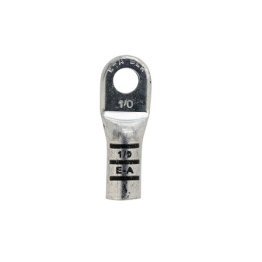 Tru-Crimp® - Battery Cable Lugs-1/0 Gauge Extreme-Duty Black 3/8 Stud Size (5 per pack)