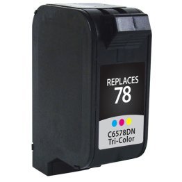 HP Remanufactured #78 (C6578DN) Tri-Color Compatible Inkjet Cartridge