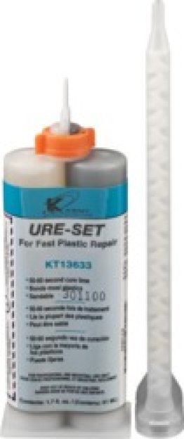 Ure-Set Plastic Repair (1.7 oz) - Fast Setting (45 - 60 sec) (Sold Individually)