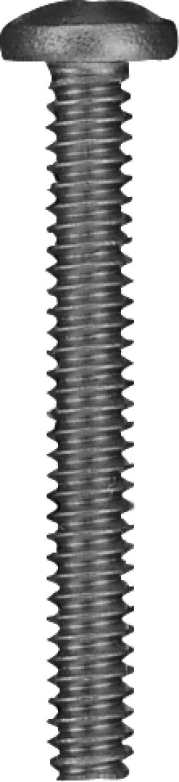 Machine Screw Phillips Pan Head DIN 7985 Steel Zinc Finish M5-0.8x10 (1000 per pack)
