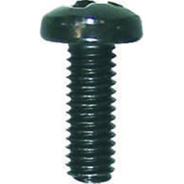 Phillips Pan Head License Plate Screw - M6-1.0 Diameter; 16mm Length (100 per pack)
