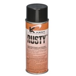 Rusty™ Rust Penetrant and Solvent, Black, 11.5oz Aerosol (Pack of 1)