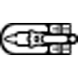 Bulb-12V Miniature Wedge-Base Type 1 000 Life Hours 1.76 Candlepower Industry Designation/Number -2821 (10 per pack)