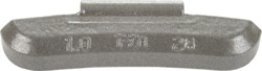 TZ Series Polymer-Coated Zinc Clip-on Wheel Weight - 1-1/2 oz. (25 per pack)