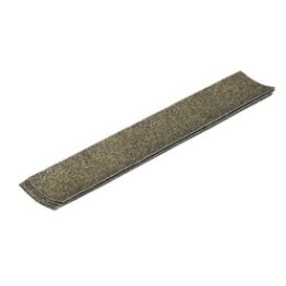 Non-Pressure Sensitive Adhesive (PSA) Sandpaper Sheet 2-3/4 Width x 17-1/2 Length Aluminum Oxide Grain 80 Grit (100 per pack)