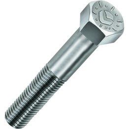 Hex Cap Screw Grade 9 Alloy Steel Zinc Finish 1/4-20 x 3/4 (100 per pack)