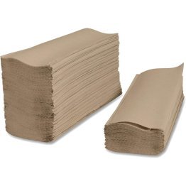 Paper Towels - Multi-Fold Brown - 334 Sheets/12 Packs