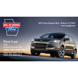 Mall of Georgia Ford Business Cards - Escape