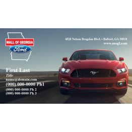Mall of Georgia Ford Business Cards - Mustang