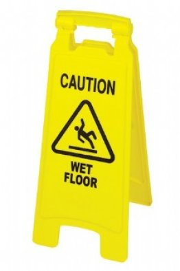 Wet Floor Standing Safety Sign