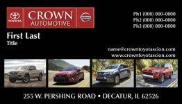 Crown Automotive Business Card