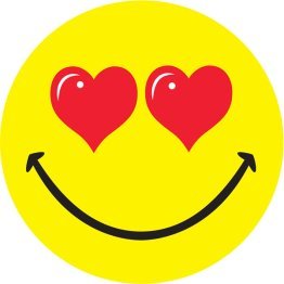 Happy Face - Heart Eyes