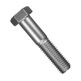 FalconGrip® - Hex Cap Screw Grade 5 Steel Zinc Finish 3/8-16 x 1/2 (100 per pack)