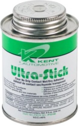 Ultra-Stick Clear No Drip Contact Wet/Dry Adhesive (Sold Individually)